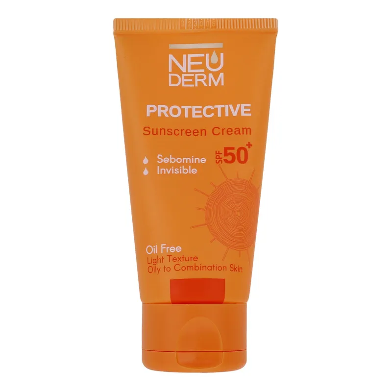 ضد آفتاب بیرنگ نیودرم SPF50+ مرطوبکننده پوست خشک